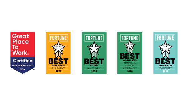 CCU Fortune and Great Place To Work badges