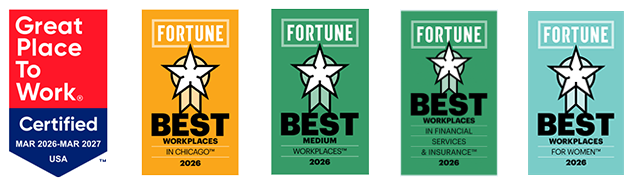 CCU Fortune and Great Place To Work badges