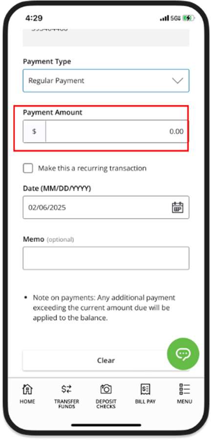 7 Digital Banking Make a Payment - Mobile