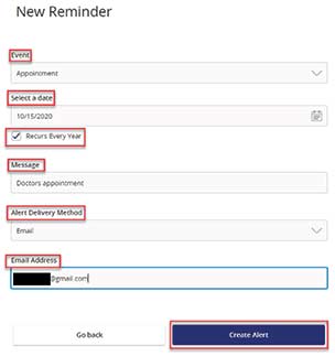 New-Reminder-Form