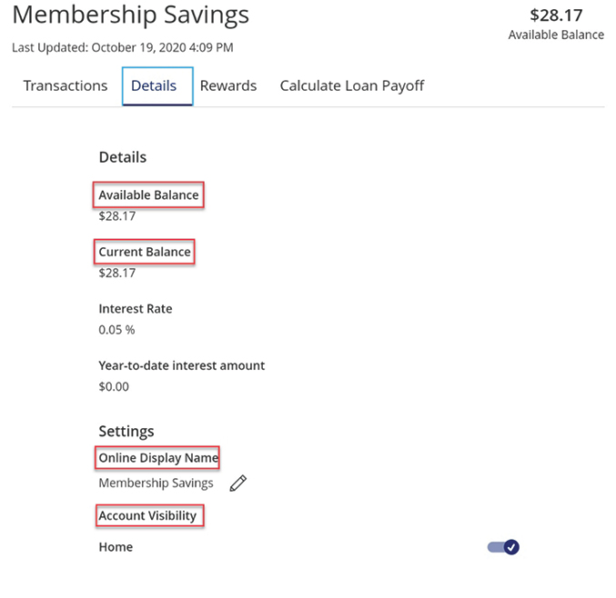 Mobile-Banking-Membership-Savings-Details