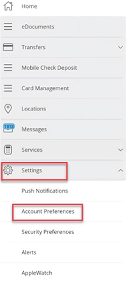 Mobile-settings-account-preferences